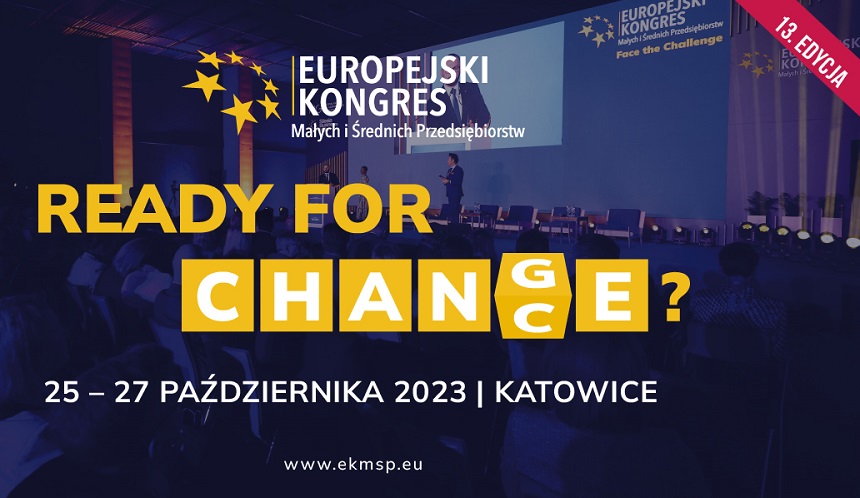 Grafika Europejski Kongres Małych i Średnich Przedsiębiorstw.