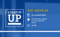 XIV Edycja Start it up, plakat