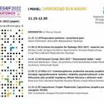 Prelegenci na ESOF Katowice 2022 - Konferencja NAUKA i SAMORZĄD
