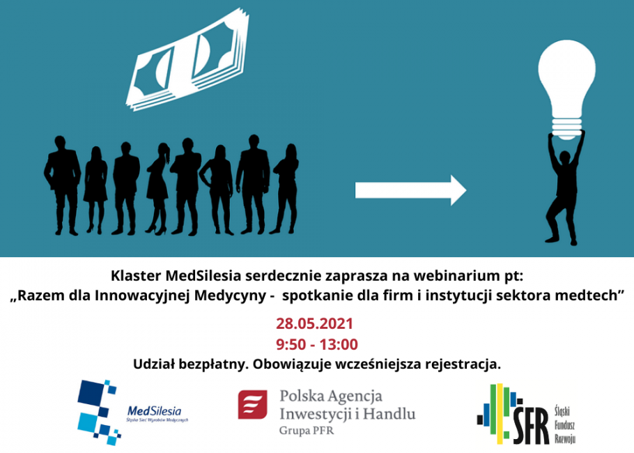 Razem dla Innowacyjnej Medycyny - webinarium dla firm i instytucji sektora medtech