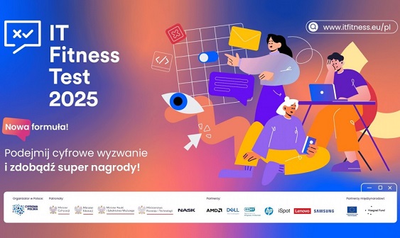 Baner Konkursu IT Fitness Test 2025