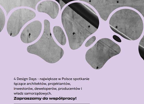 4Design Days - grafika promująca wydarzenie