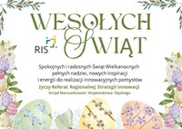Życzenia z okazji Świąt Wielkanocnych w formie graficznej