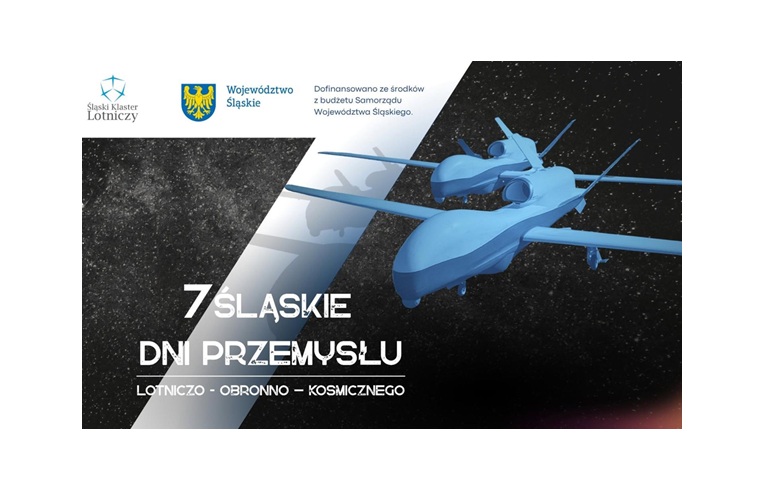 Logotyp 7 edycji Śląskich Dni Przemysłu Lotniczo-Obronno-Kosmicznego